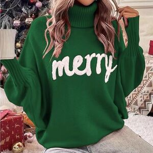 Evergreen Merry Sweater